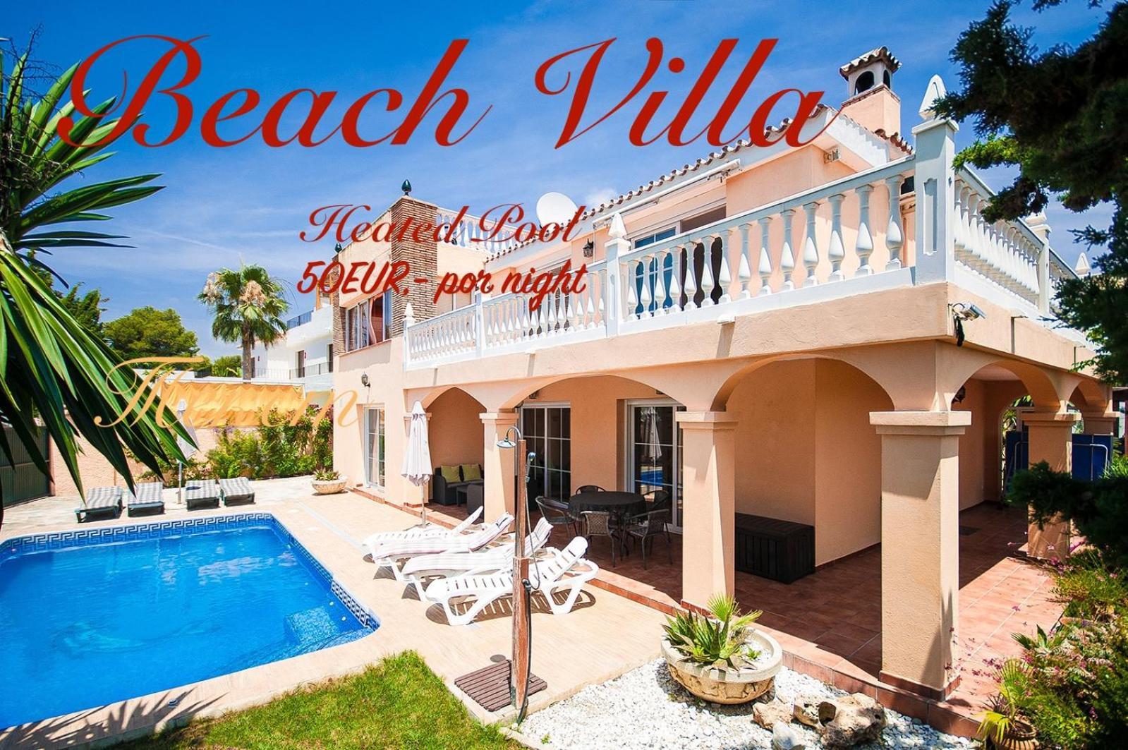 Beach Villa Costanera In Μαρμπέλλα Εξωτερικό φωτογραφία